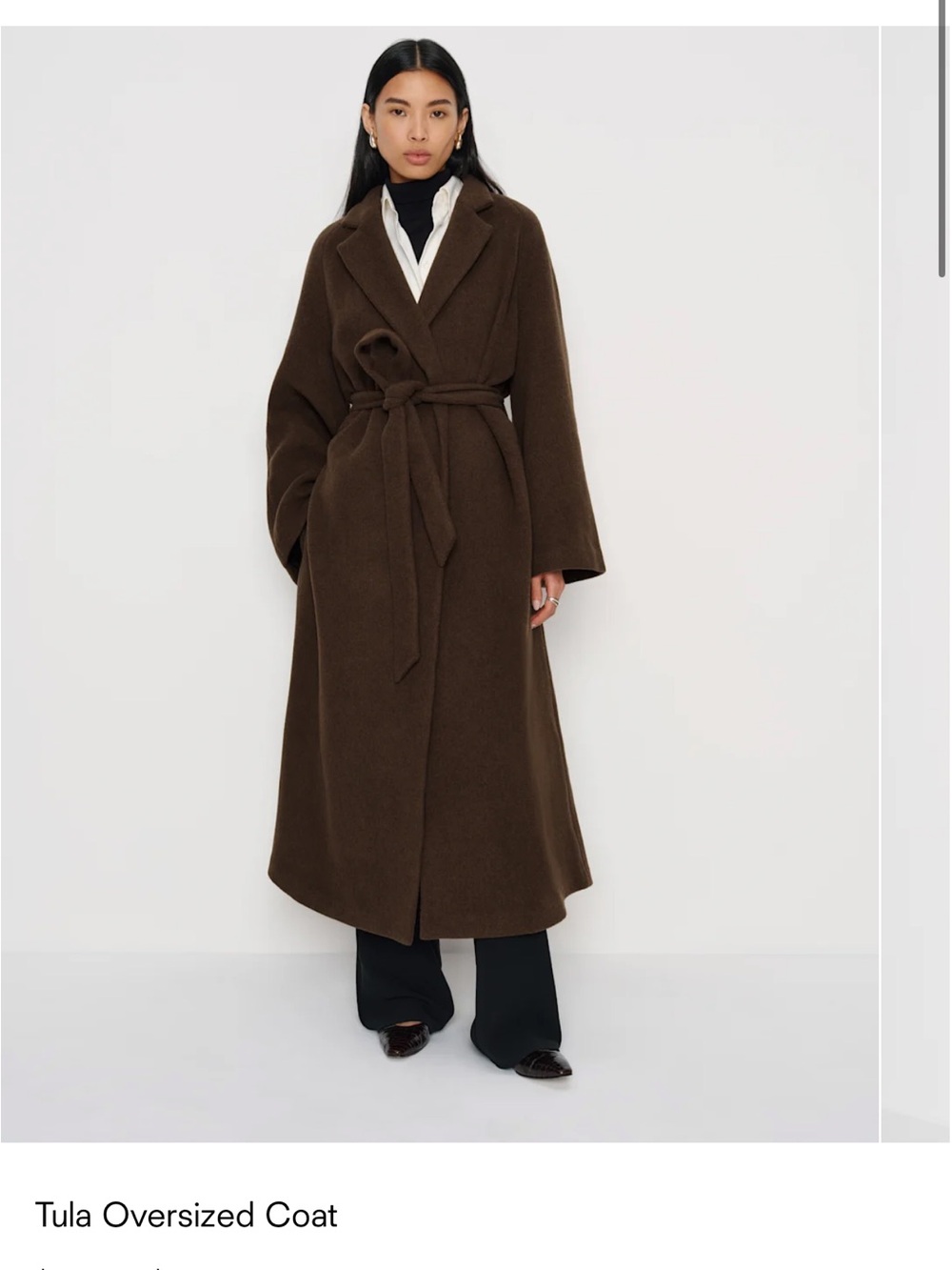 Tula Oversized Coat size XS